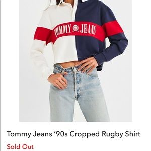 TOMMY JEANS RUGBY SHIRT